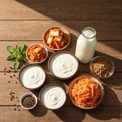 Aliments riches en probiotiques pour la digestion